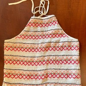 American Eagle Outfitters Patterned Halter top